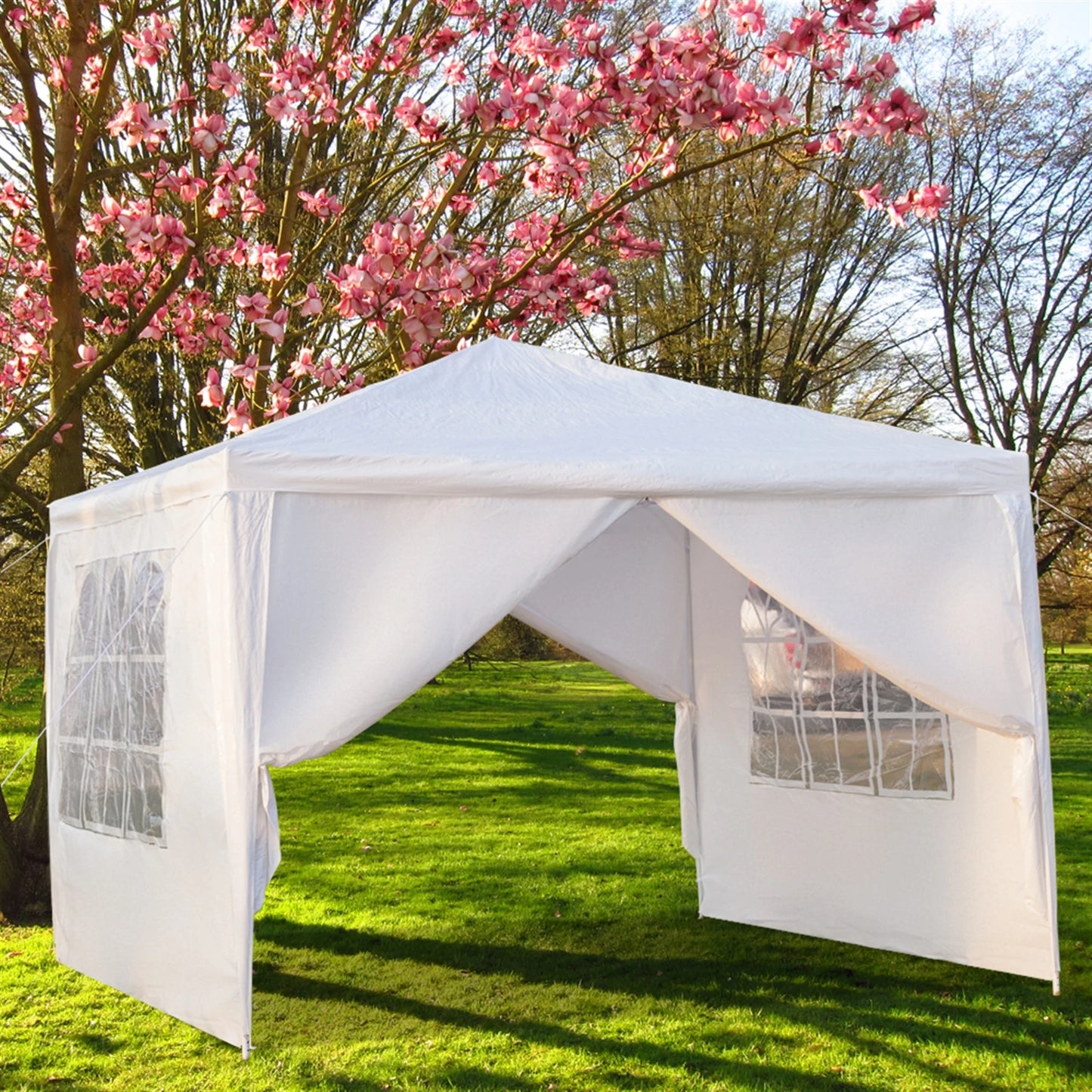 Folding Canopy Tent Sun Shelter For Camping And Garden Patio