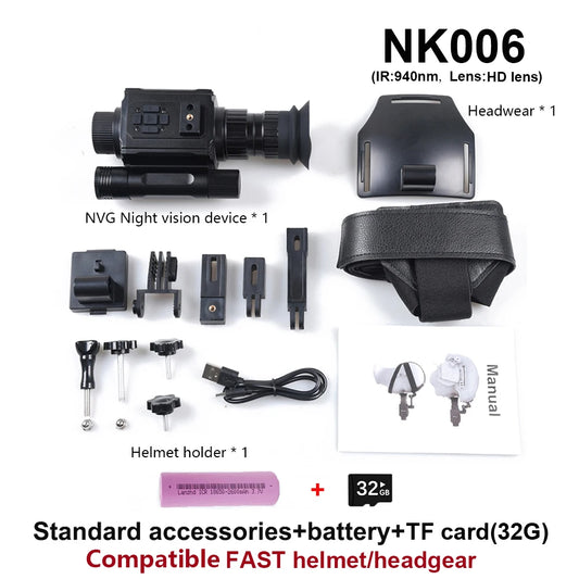 Megaorei Tactical FAST Helmet NVG Night Vision Device For Shooting