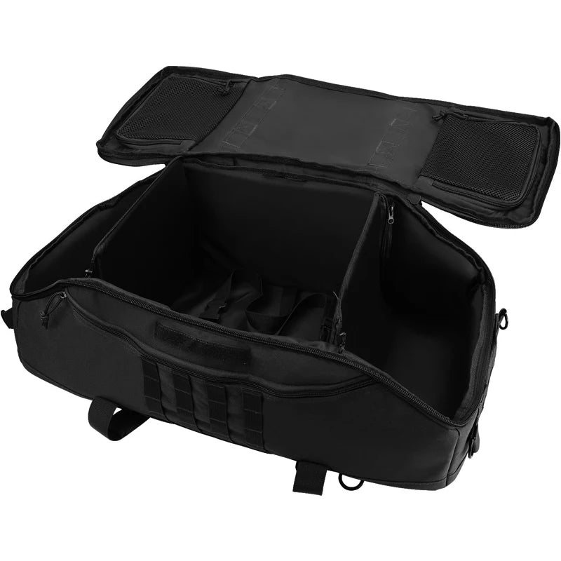 LQARMY Molle Tactical Duffle Bag For Camping And Hiking