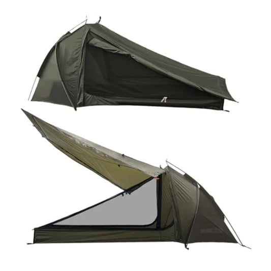 Ultralight One Person Tent With Rainfly For 3 Season Camping