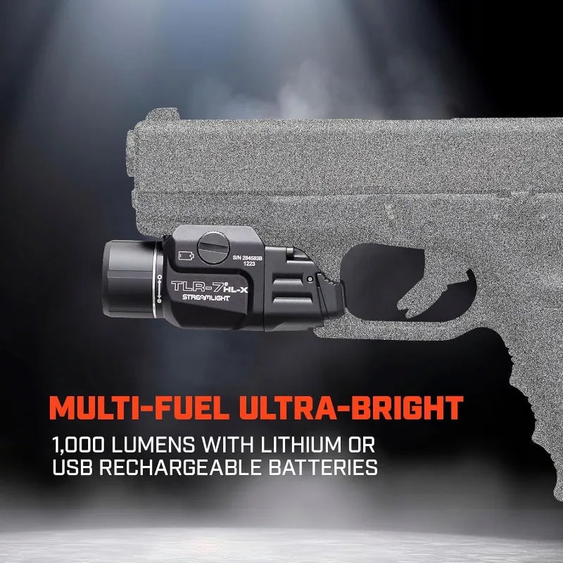 XMSJ TLR-7 HL-X 1000 Lumen Rechargeable Rail Mounted Weapon Light