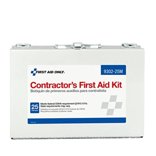 Contractor First Aid Kit For Job Sites And Vehicles 178Piece