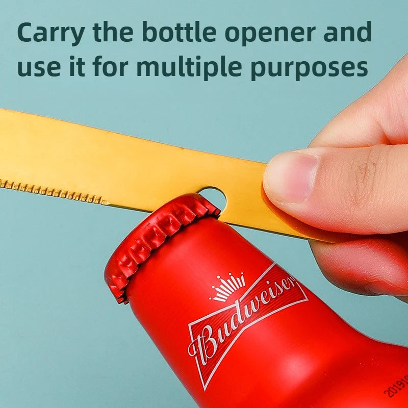 Stainless Steel Folding Camping Cutlery Set for Travel