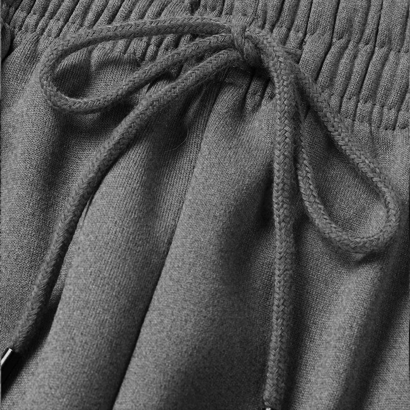 Men Tracksuit 2 Piece Hooded Set For Gym Workout Training