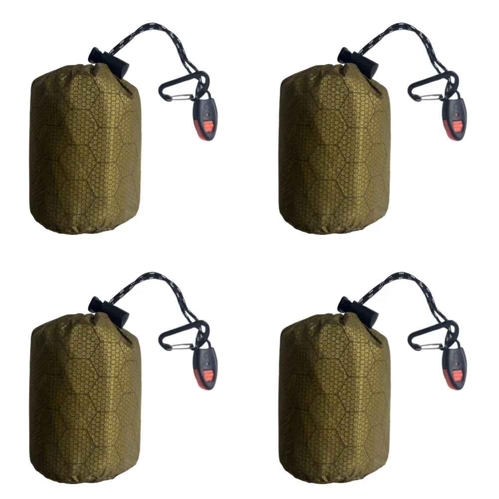 Shunmaii Waterproof Thermal Emergency Sleeping Bag Bivy Sack