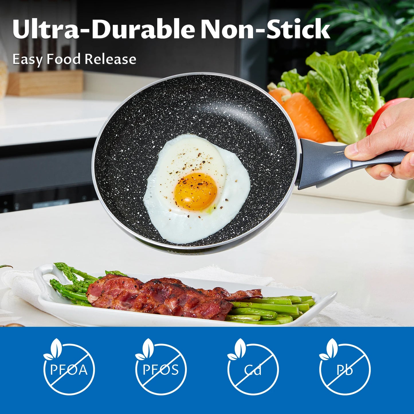 Bezia Induction Cookware Set Nonstick Pots And Pans