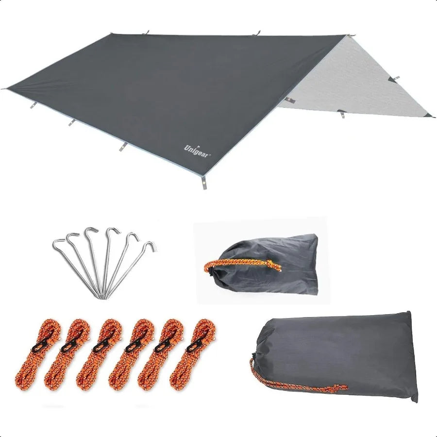 Waterproof Rain Fly Tarp for Camping Tent Shelter Outdoor