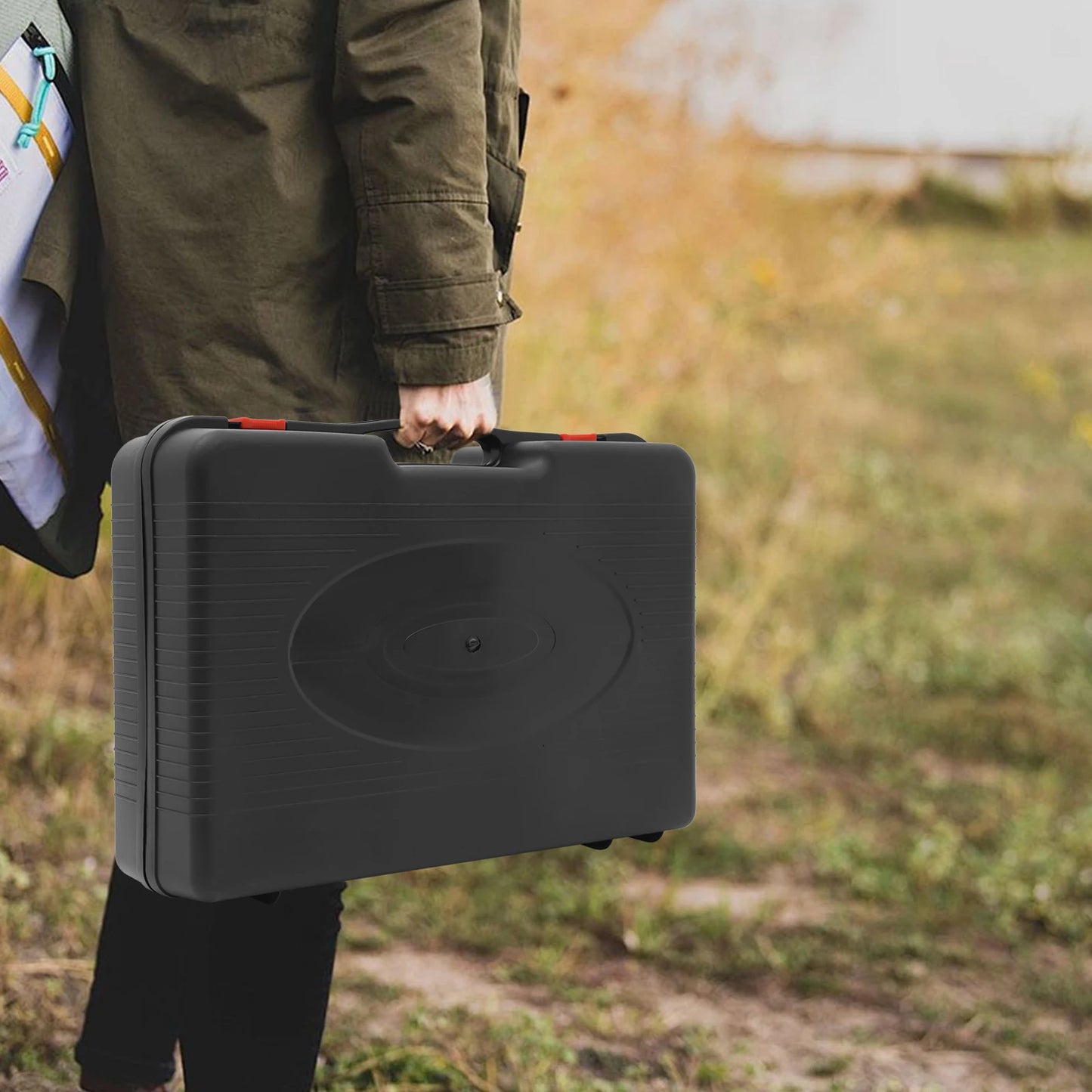 Portable Gas Barbecue Stove For Camping With Carrying Case