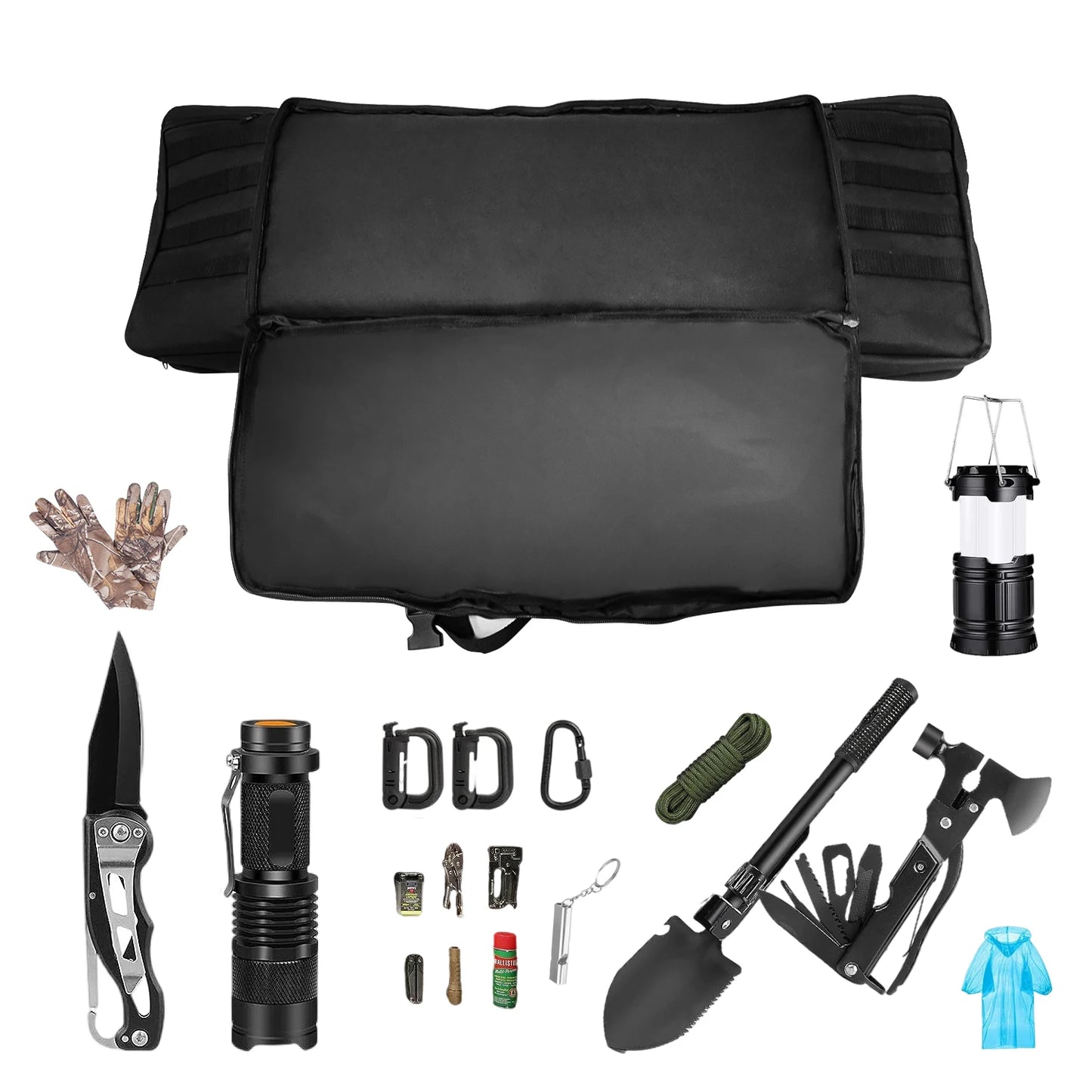 West Tune Tactical Double Long Gun Pack Case Lockable Backpack