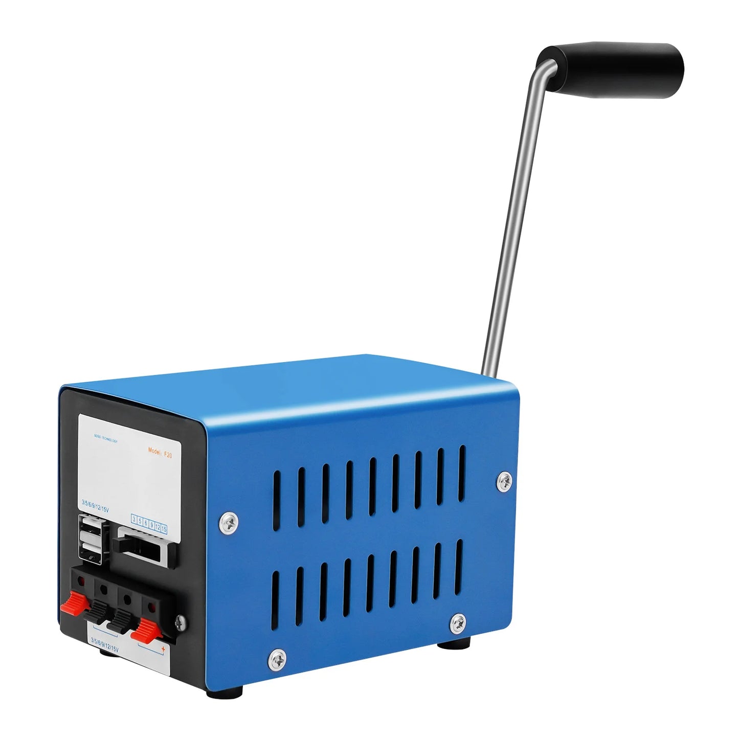 Manual Hand Crank Portable Generator For Emergency USB Charging