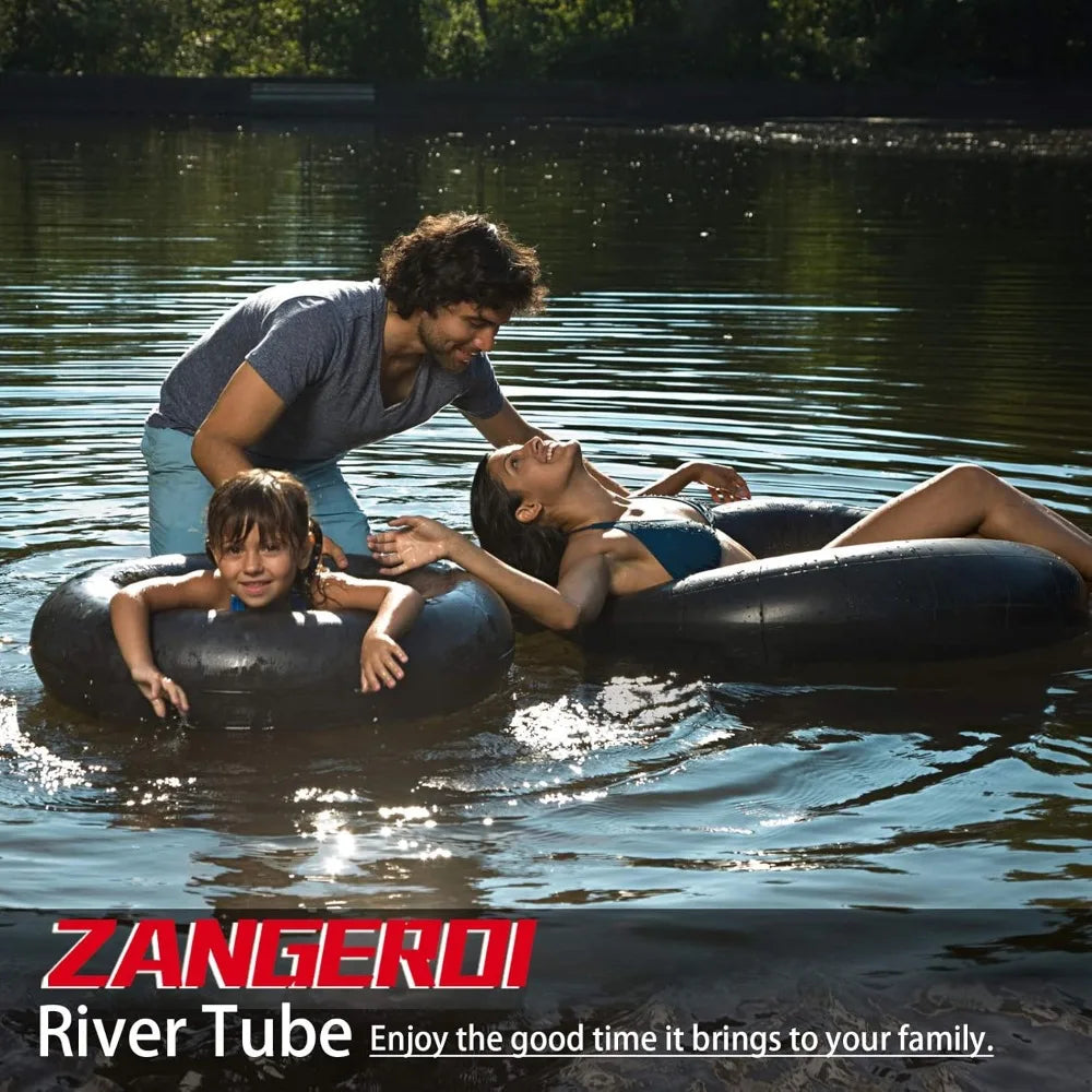 HOME Heavy Duty Rubber River Tube Floating And Pool Use