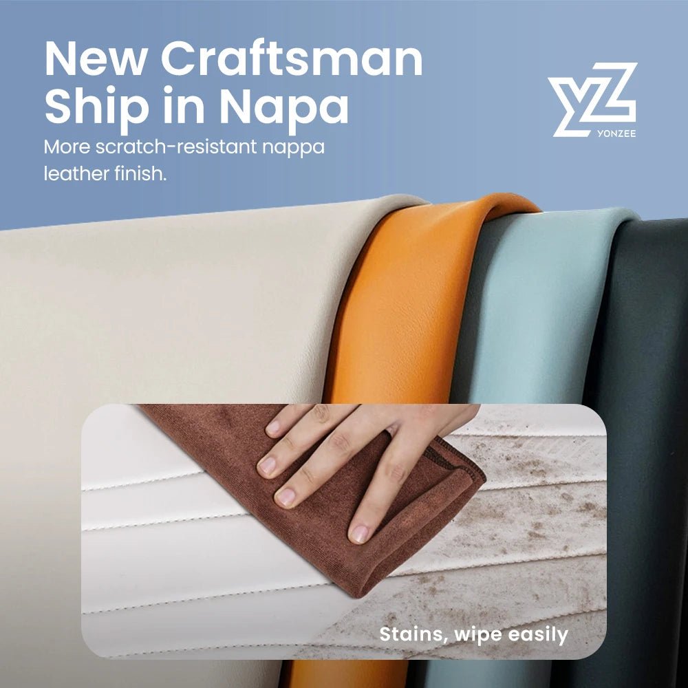 YZFilling Leather Trunk Mat for Tesla Model Y Water Resistant