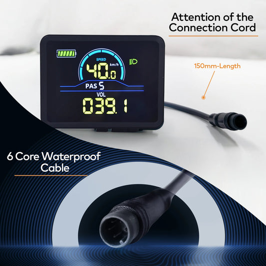 Haytrix Scooter Display for Electric Bike LCD Screen