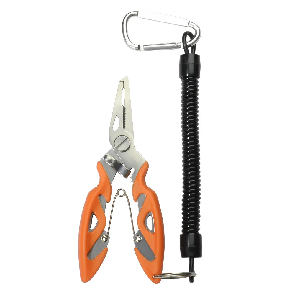 High-concerned Multifunction Fishing Pliers Split Ring Opener Hook Remover
