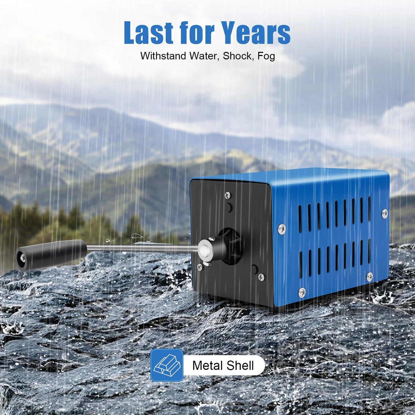 Manual Hand Crank Portable Generator For Emergency USB Charging