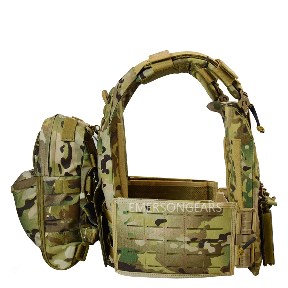 EmersonGearSCN 1000D Nylon Quick Release Laser Cut Vest With HydrationBackpack