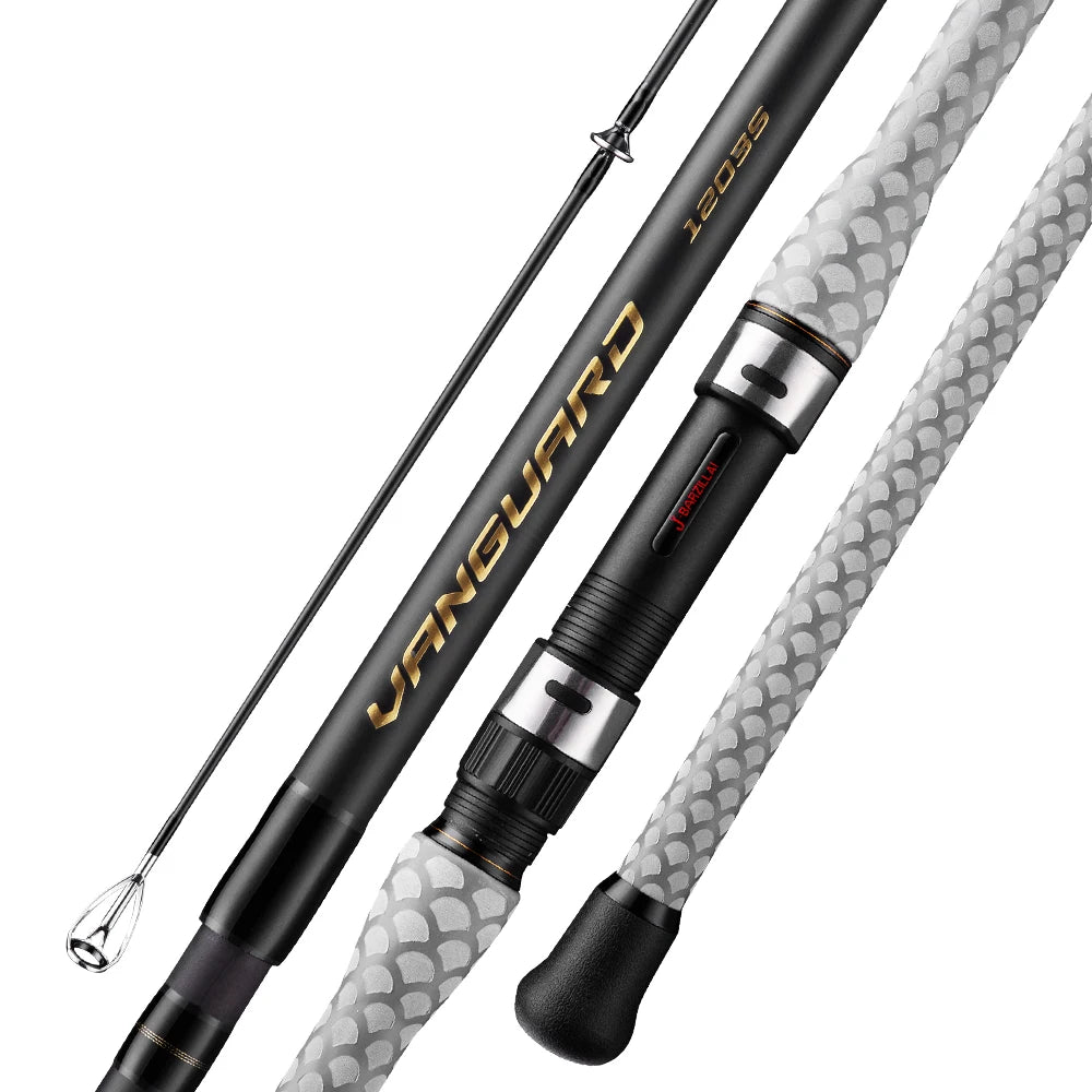 J-BARZILLAI Vanguard Carbon Surf Spinning Rod Ultra Light Sensitivity Graphite