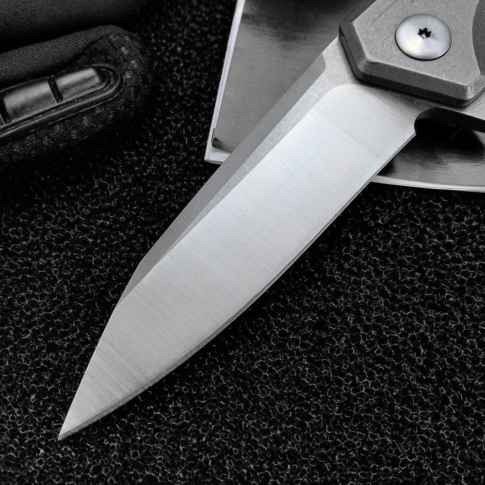 DIY Supplies Woodworking EDC Folding Tactical Knife Self Defense