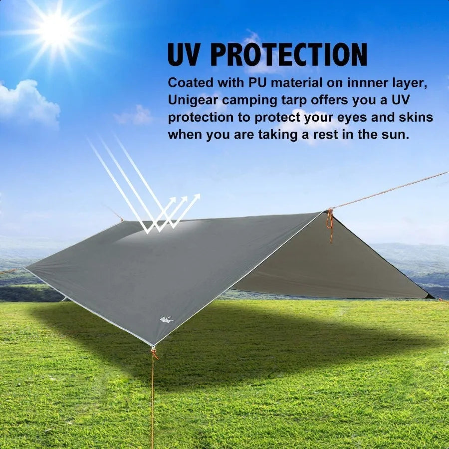 Waterproof Rain Fly Tarp for Camping Tent Shelter Outdoor