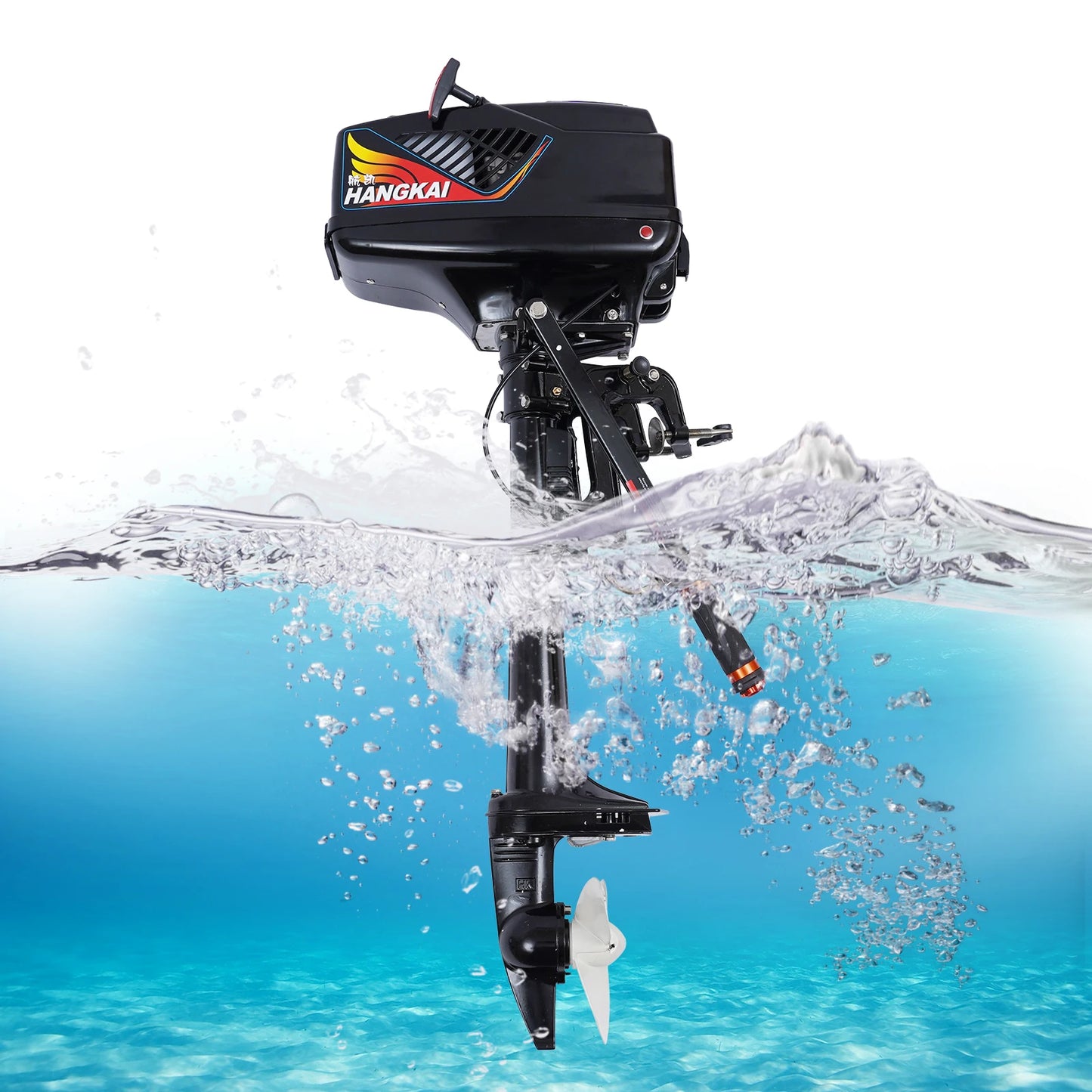 3.6 HP 2 Stroke Outboard Motor With Water Cooling System