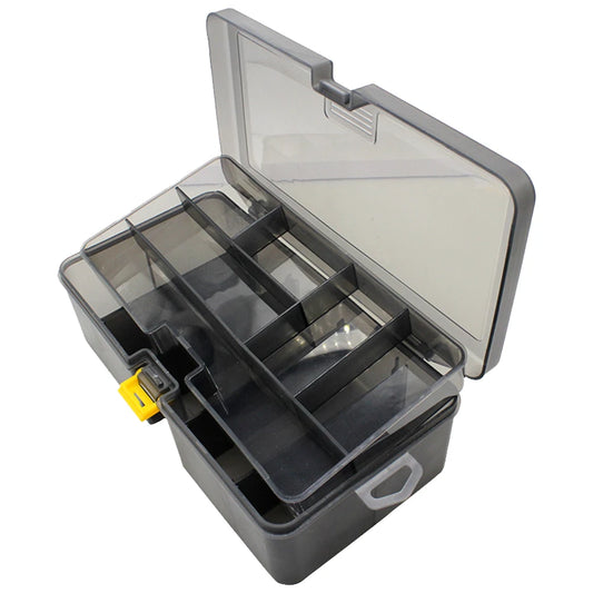 Portable Lure Tackle Box Removable Plastic Fishing Tackle Box Fake Bait Hook Fishings Gear Tool Storage Box For Fishing Bait