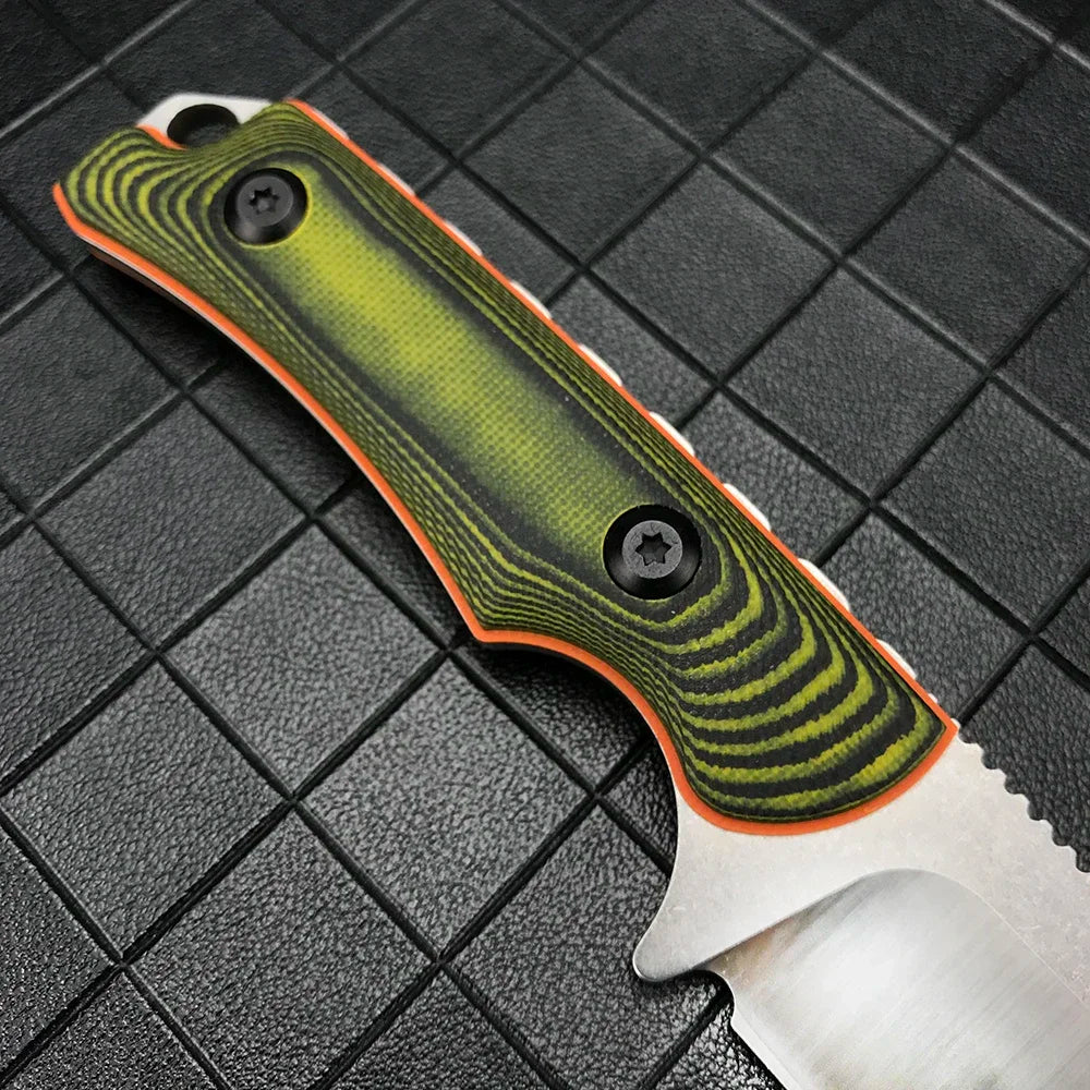 DIY Supplies Outdoor Fixed Blade Knife With Kydex Sheath G10