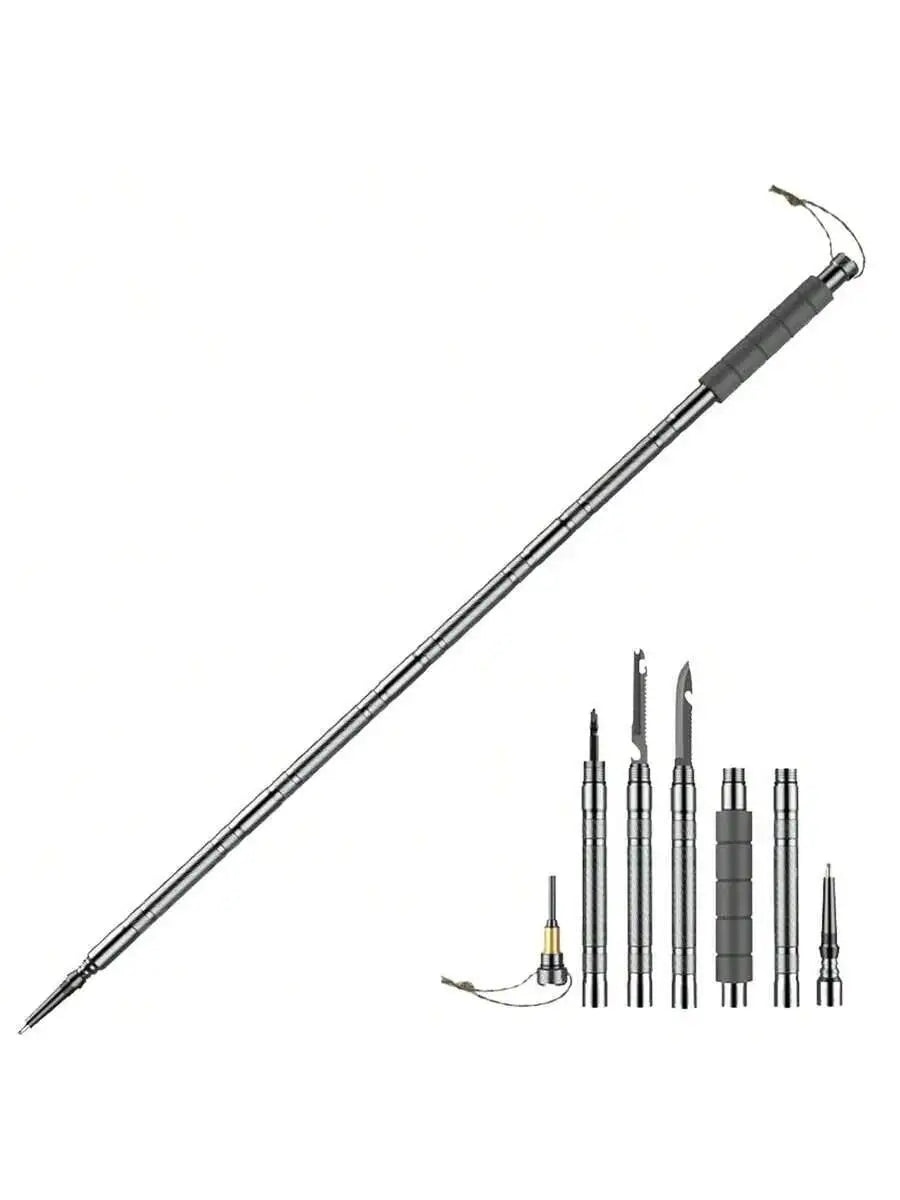 Guangxi 7 In 1 Trekking Tactical Walking Stick Multitool