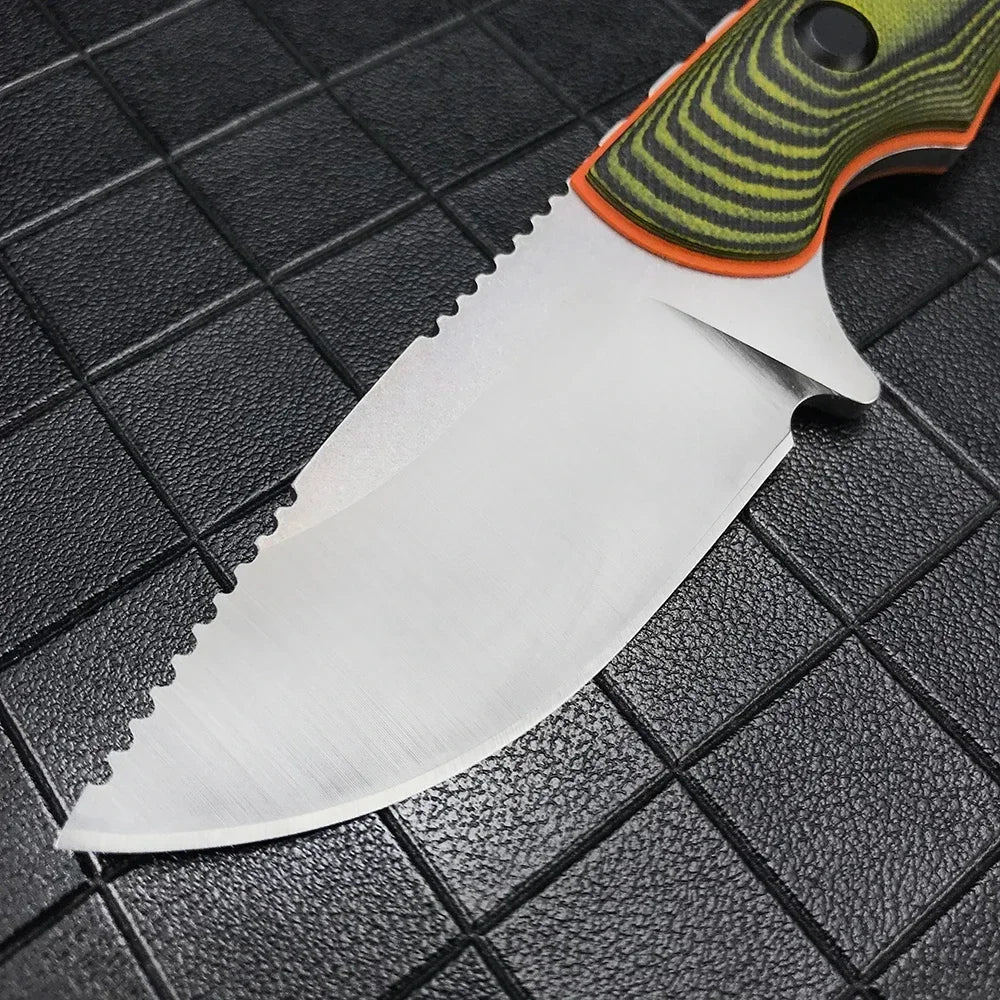 DIY Supplies Outdoor Fixed Blade Knife With Kydex Sheath G10