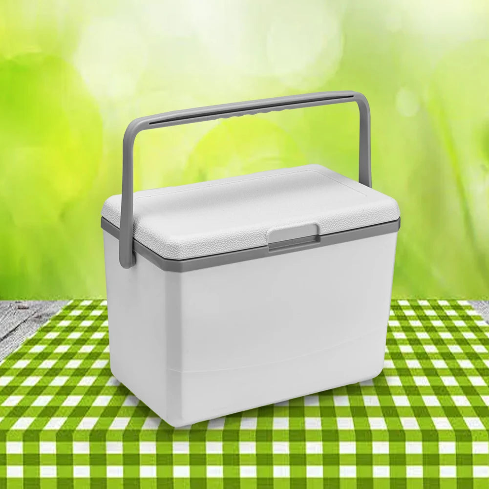 APWIKOGERH Camping Car Refrigerator With Handle Portable Mini Freezer