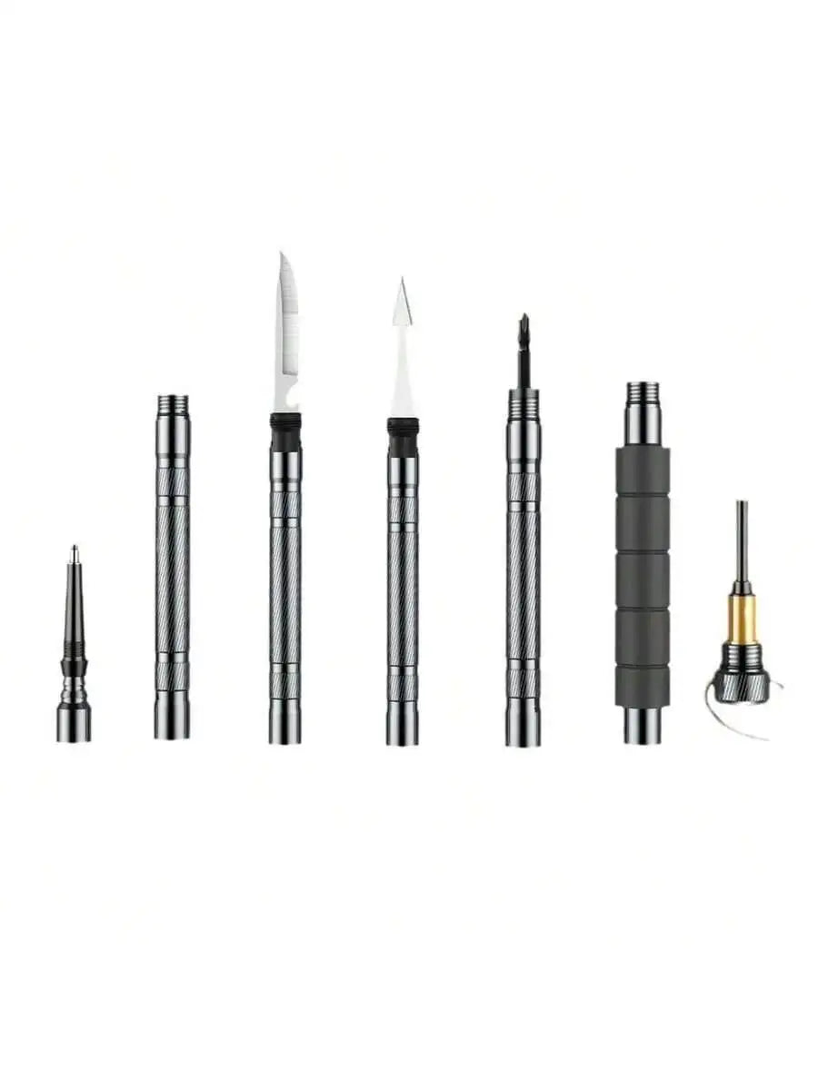 Guangxi 7 In 1 Trekking Tactical Walking Stick Multitool