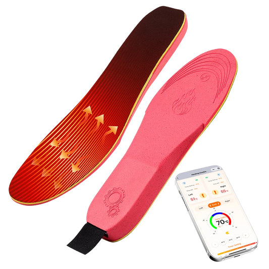 Effect App Control Heated Insoles Foot Warmer Pad For Winter