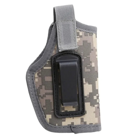 Outdoor Nylon Pistol Holster Concealed Carry Belt Clip