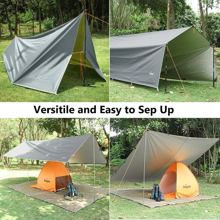 Waterproof Rain Fly Tarp for Camping Tent Shelter Outdoor