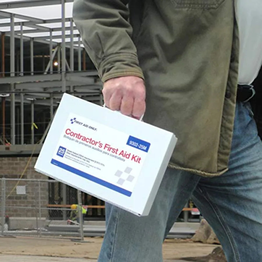 Contractor First Aid Kit For Job Sites And Vehicles 178Piece