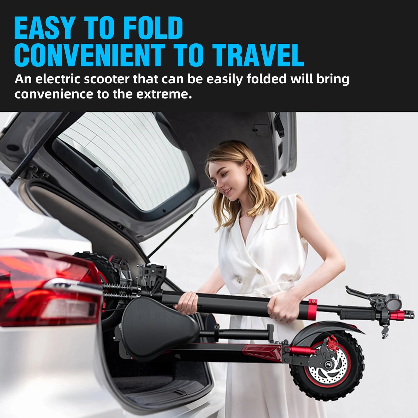 Freeboy Off-road Electric Scooter J11 Series 1200W Foldable Seat