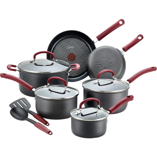 DAFIFY Ultimate Hard Anodized Nonstick Cookware Set Oven Safe