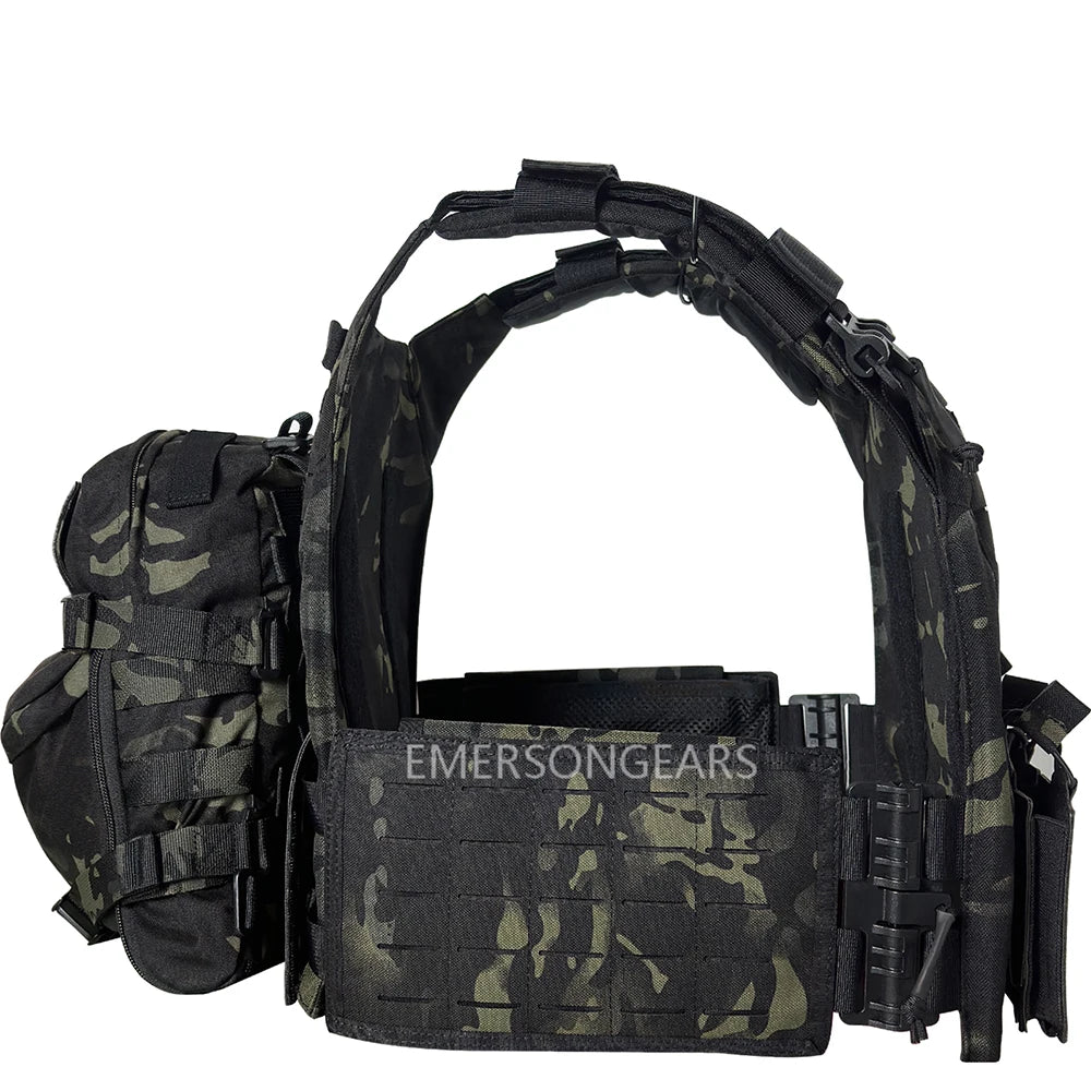 EmersonGearSCN 1000D Nylon Quick Release Laser Cut Vest With HydrationBackpack