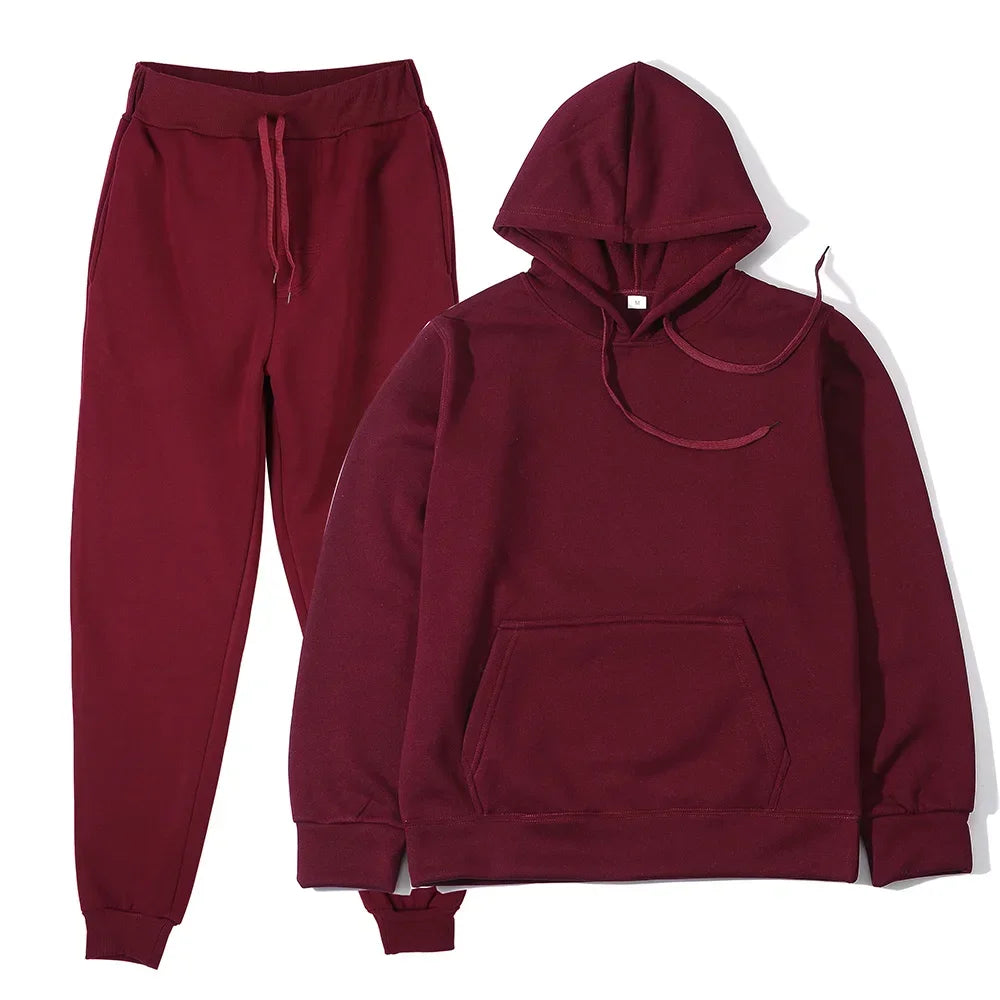 Men's Hoodie and Pants Tracksuit