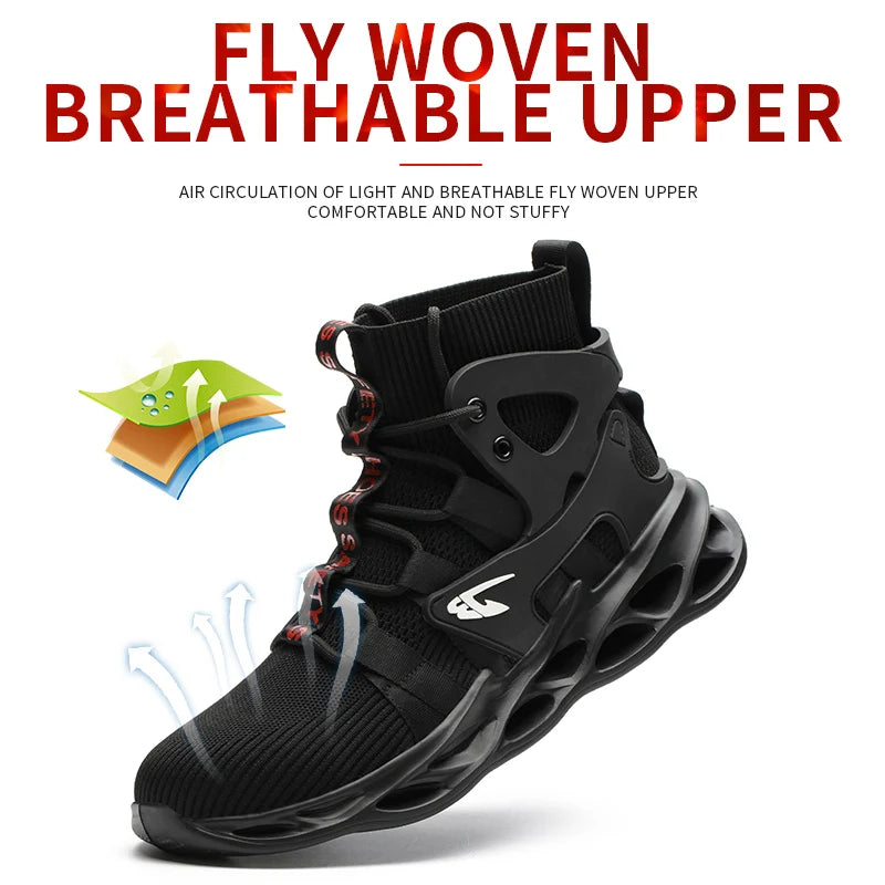 Department Name Breathable Anti Puncture Safety Shoes For Men