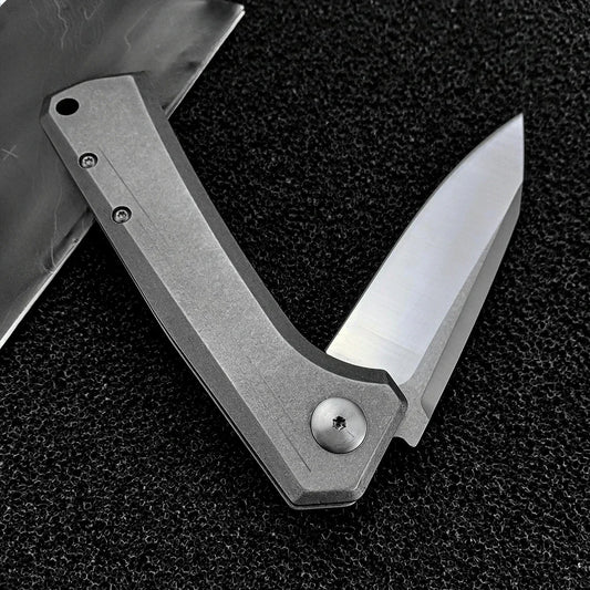DIY Supplies Woodworking EDC Folding Tactical Knife Self Defense