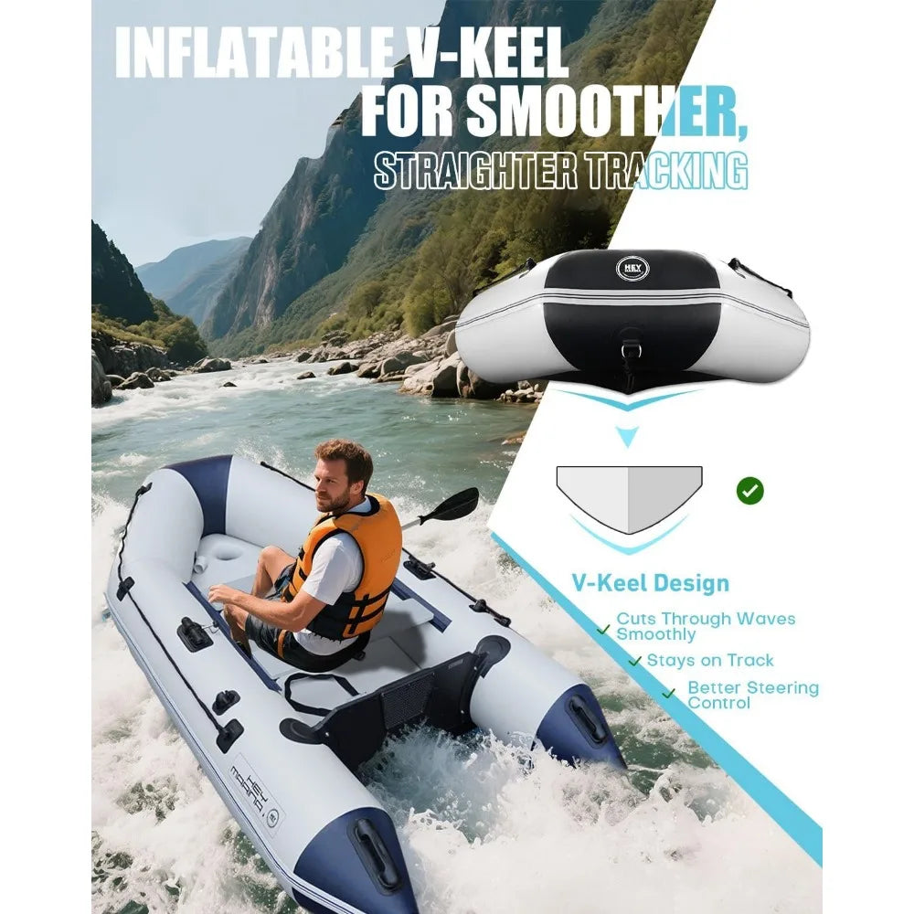 High-Con Concerned Dinghy Boat With Drop-Stitch Floor Portable Inflatable