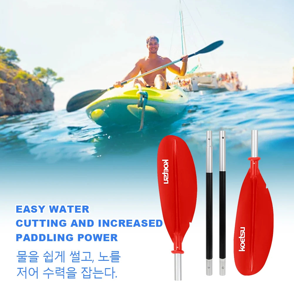 Aluminium Alloy Kayak Paddle Set For Stand Up Paddleboarding