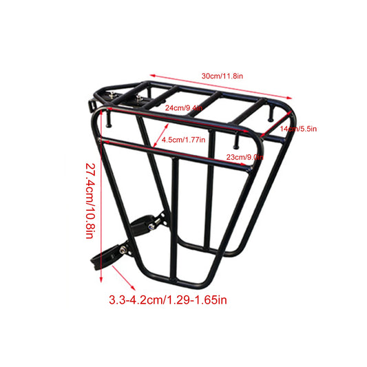 Steel Front Cargo Rack For MTB Bicycle Luggage Bracket