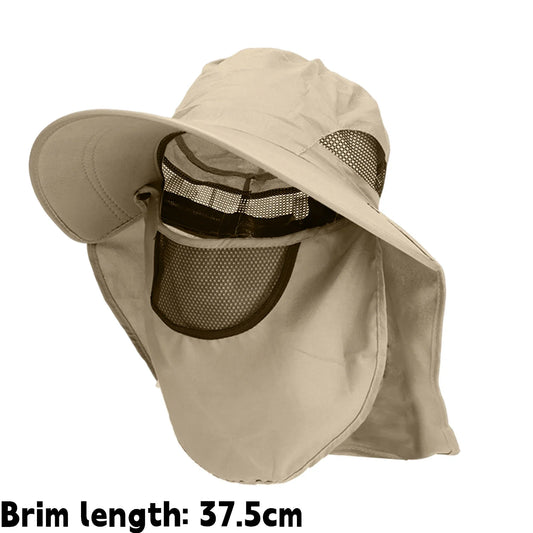 CN UV Protection Outdoor Sun Hat For Men Women Fisherman