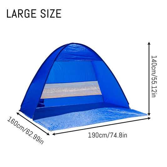 Pakicetus Pop Up Beach Tent Two Person Easy Open Camping