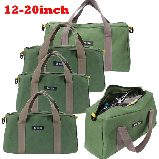 Shunmaii Camping Tool Storage Bag Canvas Case for Tent Gear
