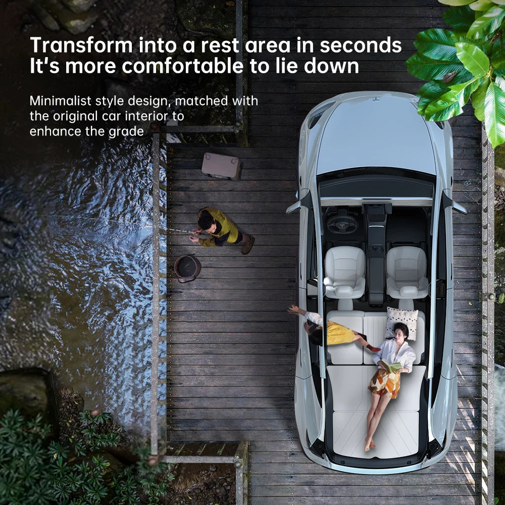 YZFilling Leather Trunk Mat for Tesla Model Y Water Resistant