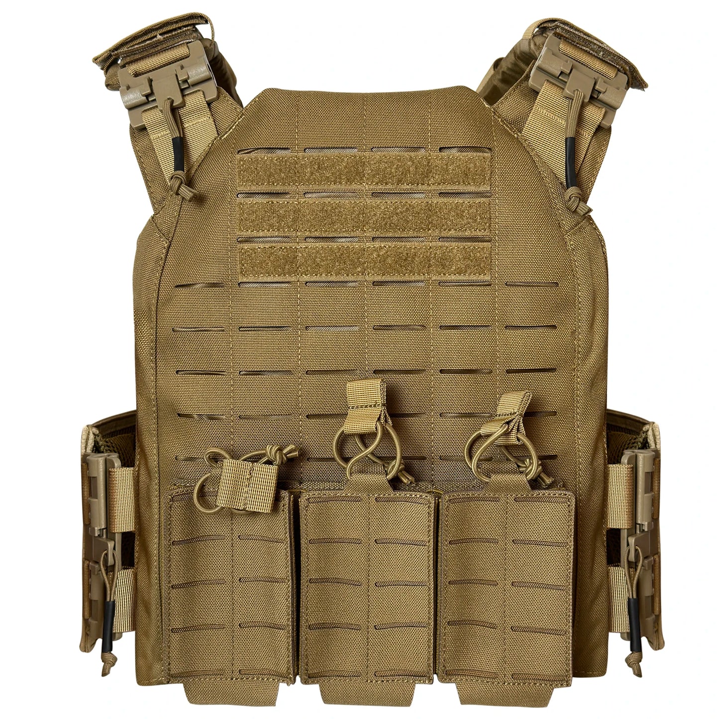 1000 D Nylon Quick Release adjustable laser cutting vest with Hydration Backpack and triple magazine pouch Tatcial combat set