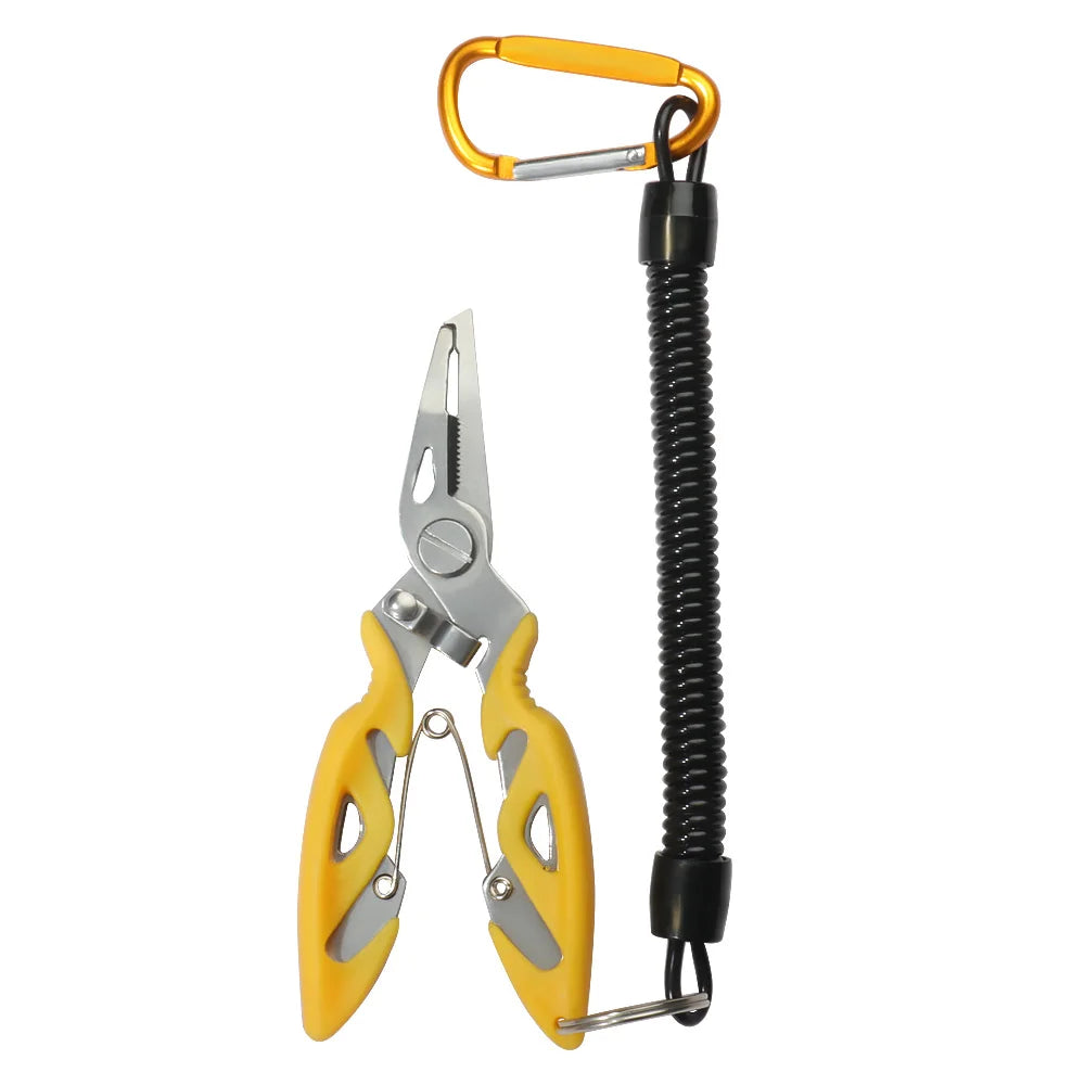 High-concerned Multifunction Fishing Pliers Split Ring Opener Hook Remover