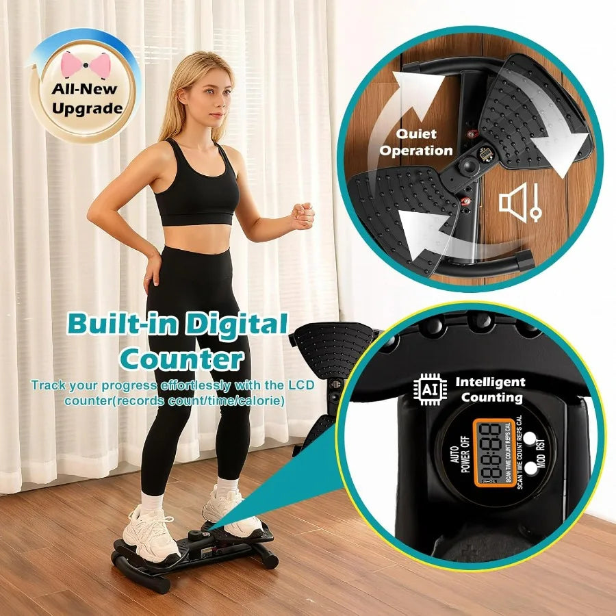 Waist Twister Machine Adjustable Twist Board For Home Gym